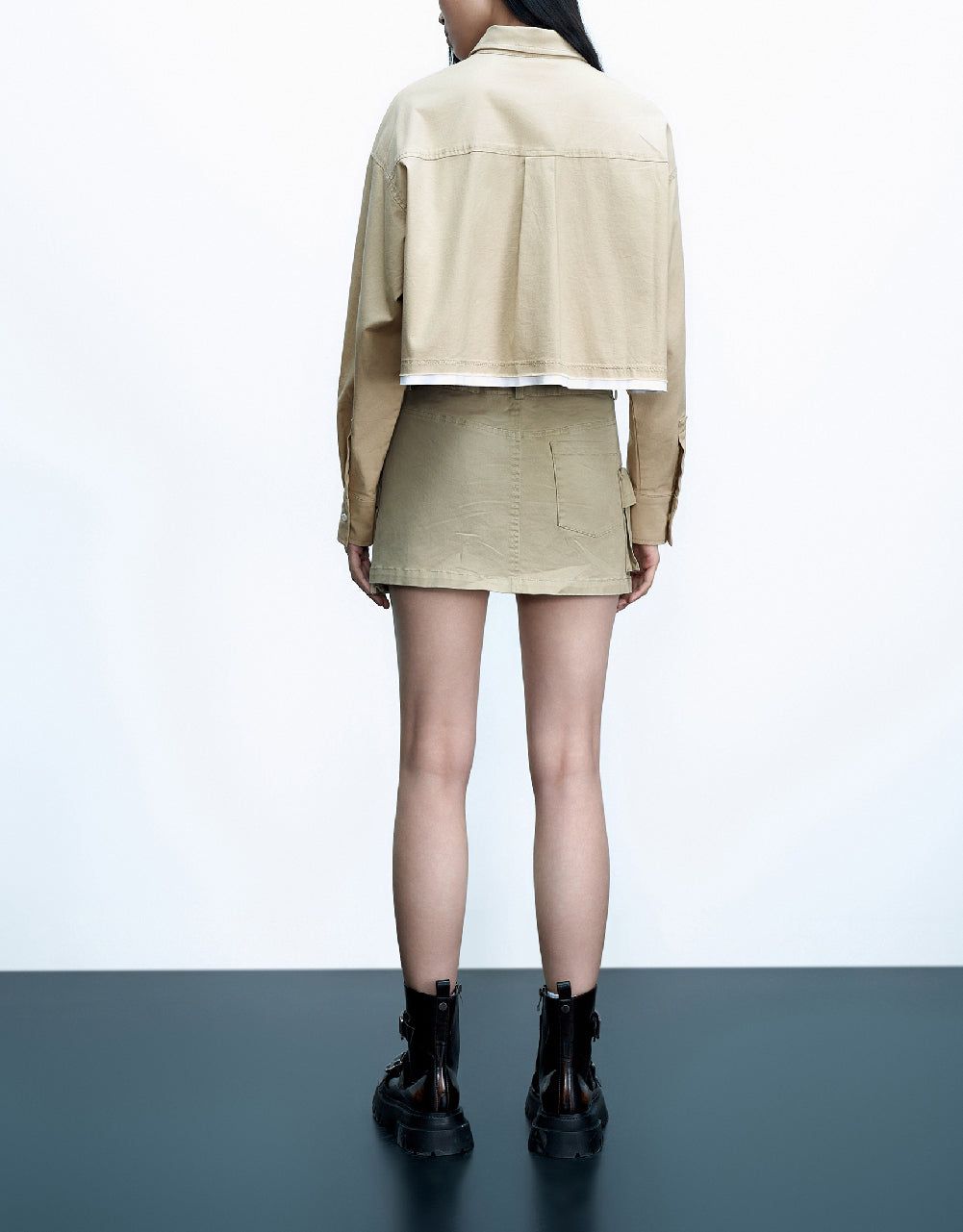 Button Up Straight Shirt sold by Urban Revivo product image thumbnail 4