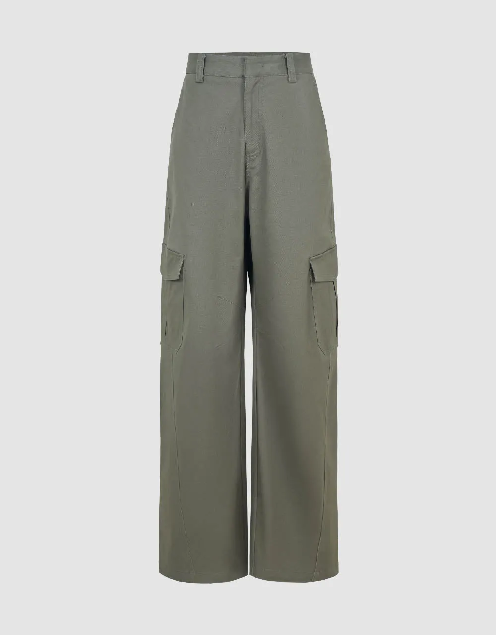 Loose Straight Pants sold by Urban Revivo