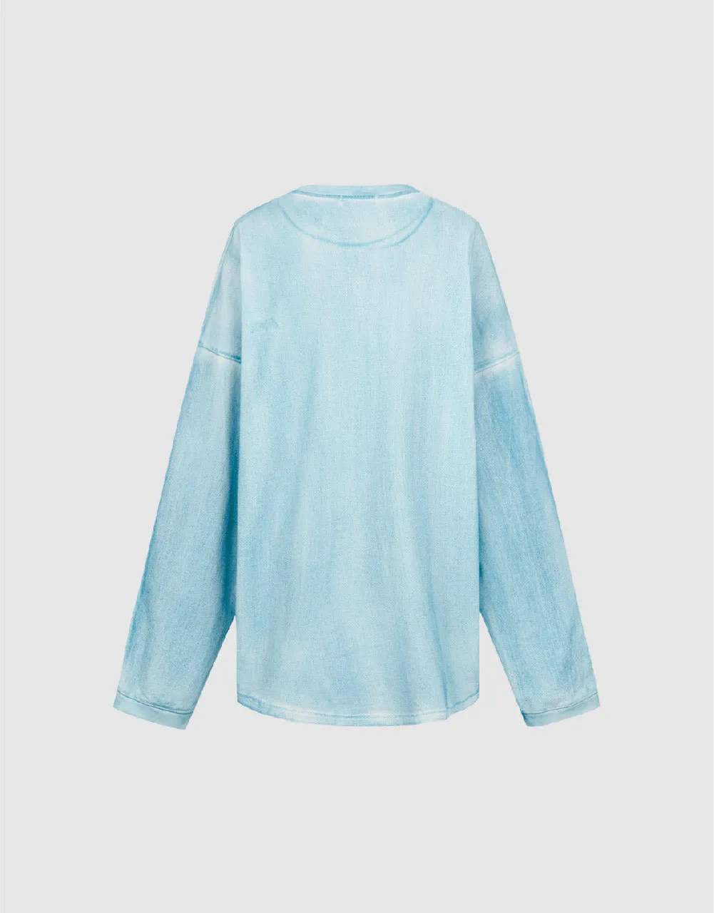 Printed Crew Neck Loose T-Shirt sold by Urban Revivo product image thumbnail 5