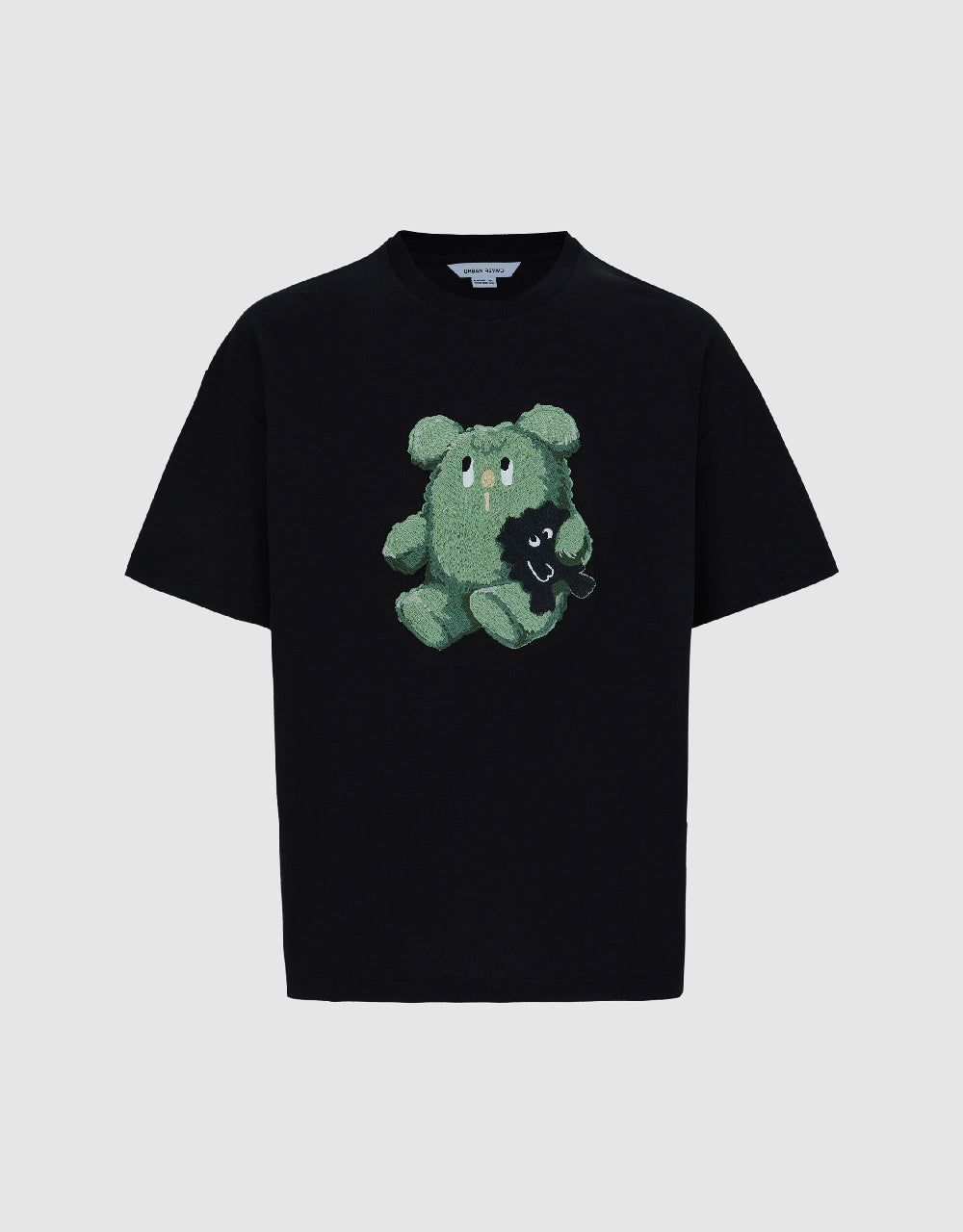 Monster Printed Crew Neck T-Shirt sold by Urban Revivo