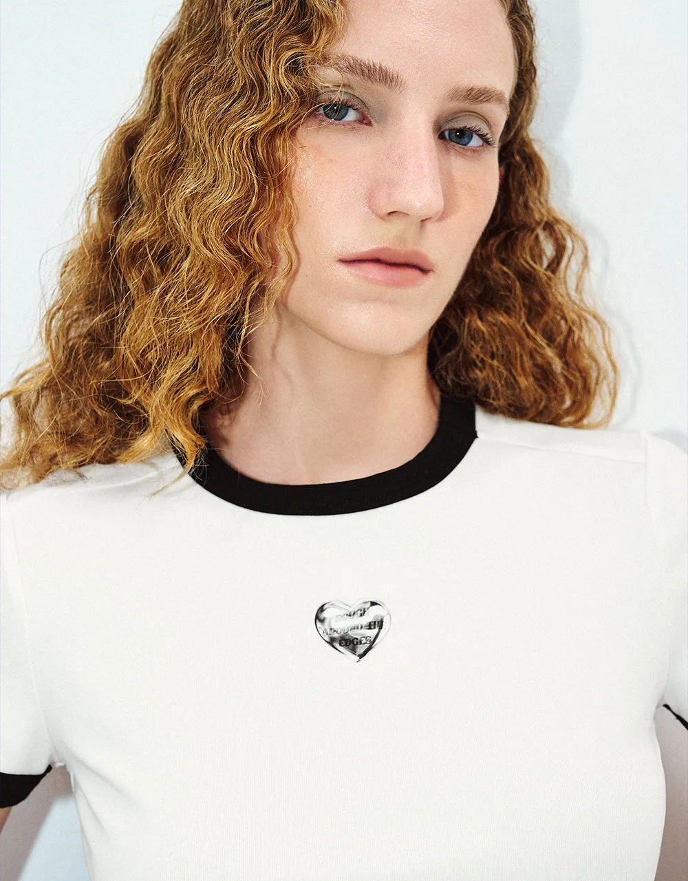 Printed Crew Neck Straight T-Shirt sold by Urban Revivo product image thumbnail 4