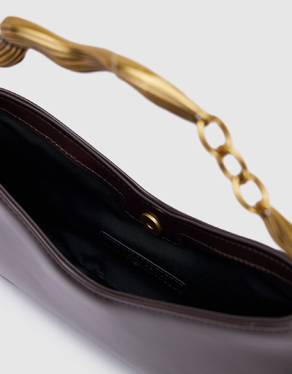 Stand Handle Baguette Bag sold by Urban Revivo product image thumbnail 5