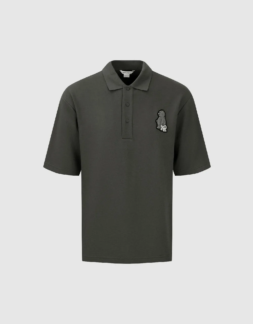 Drop Shoulder Sleeve Polo T-Shirt sold by Urban Revivo product image thumbnail 2