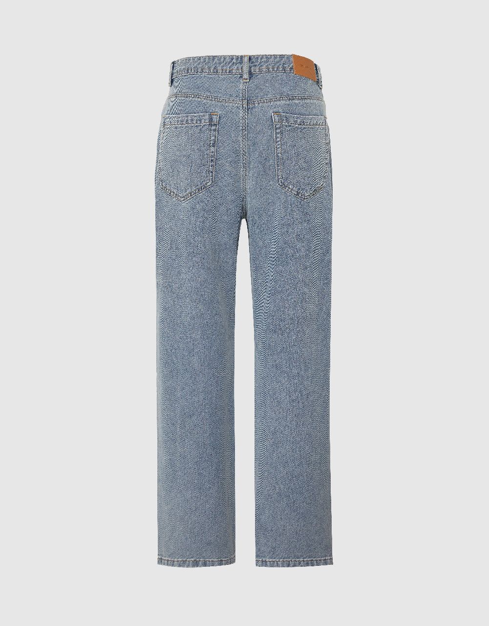 Loose Straight Jeans sold by Urban Revivo product image thumbnail 2