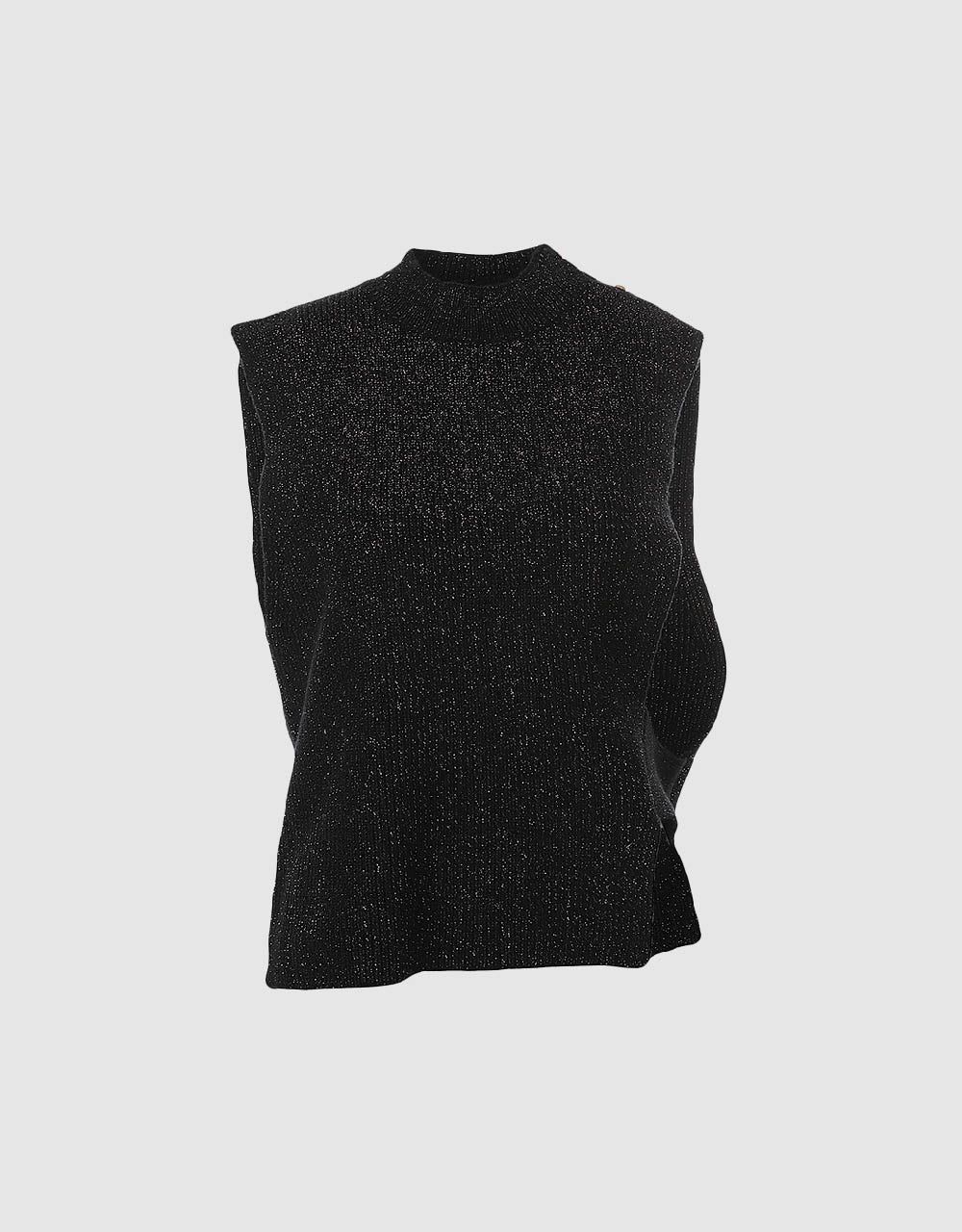 Slit Hem Sweater Vest sold by Urban Revivo product image thumbnail 2