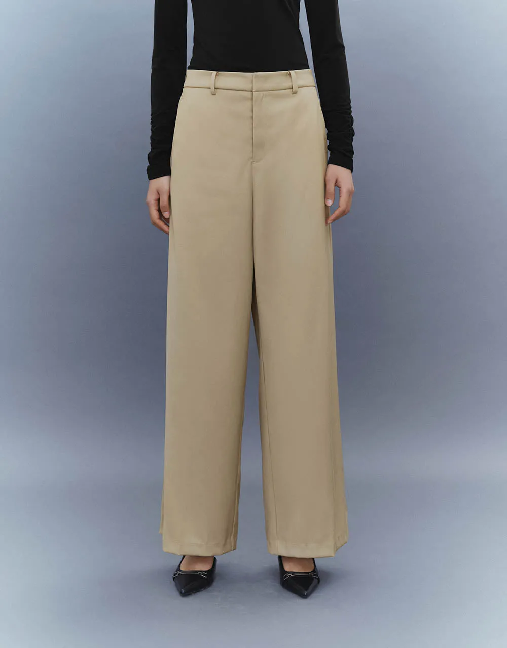Wide-Leg Pants sold by Urban Revivo product image thumbnail 2