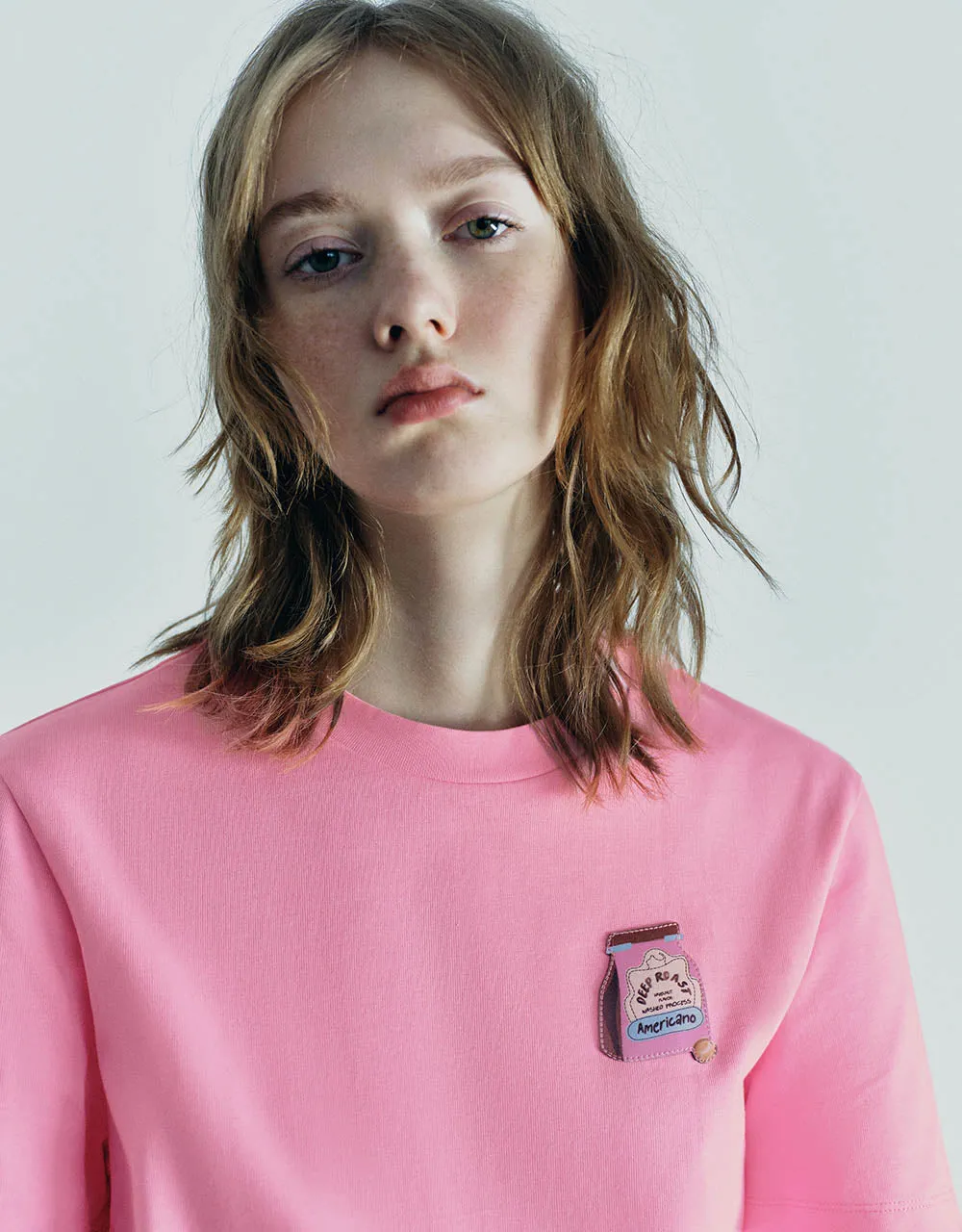 Crew Neck Loose T-Shirt sold by Urban Revivo product image thumbnail 4