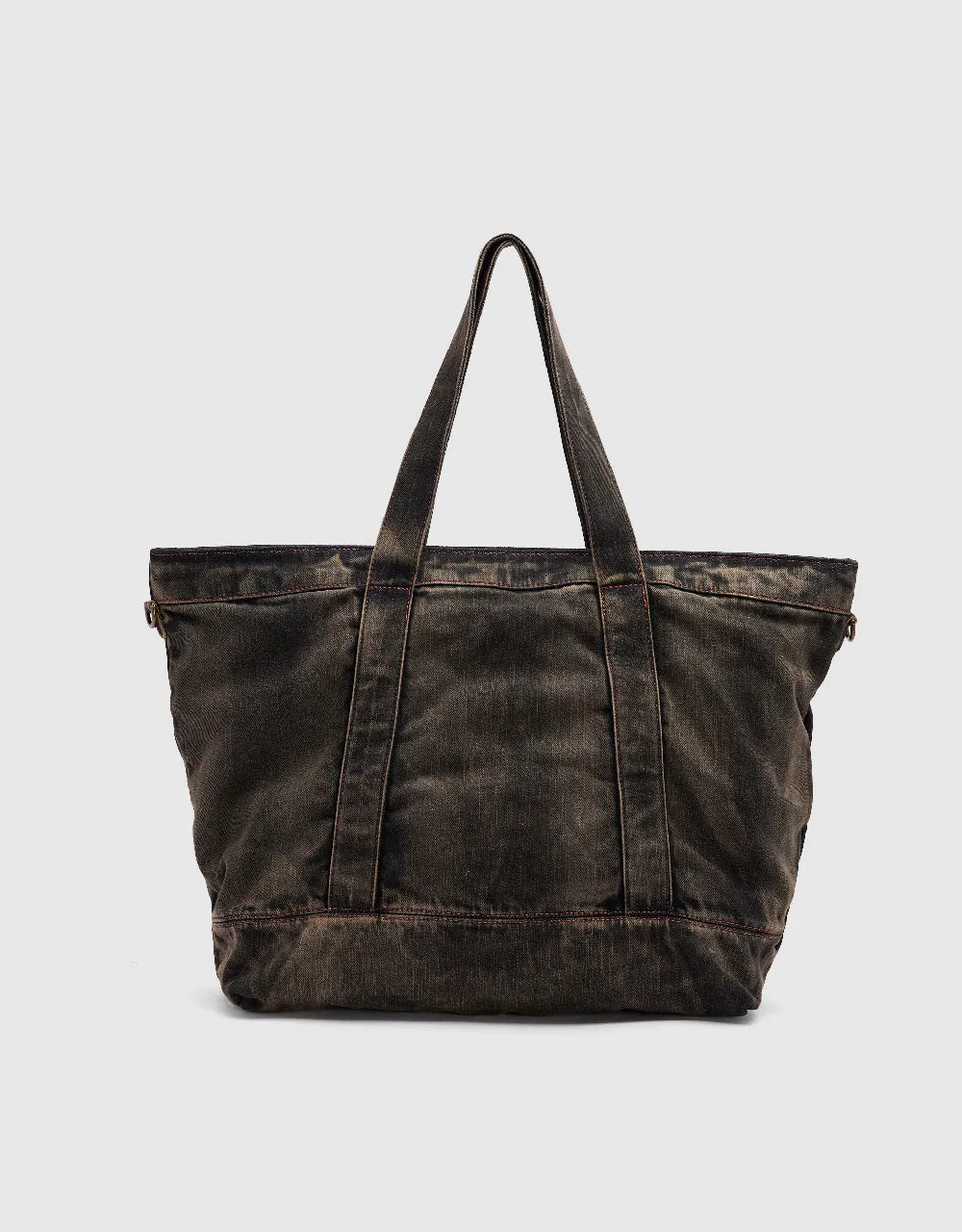 Distressed Denim Tote Bag sold by Urban Revivo product image thumbnail 4