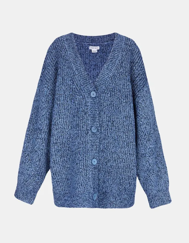 Drop Shoulder Button Up Cardigan sold by Urban Revivo