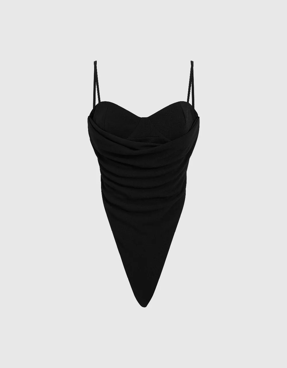 Off-Shoulder Cami Bodysuit sold by Urban Revivo