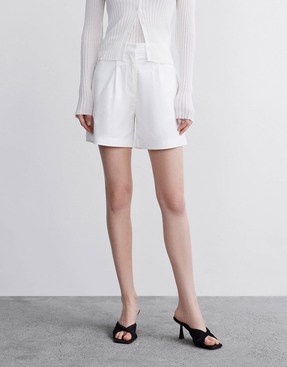 Plain Denim Shorts sold by Urban Revivo product image thumbnail 2