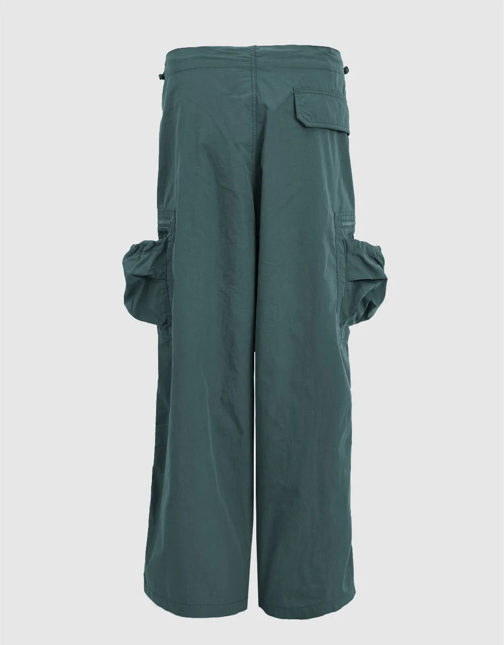 Drawstring Waist Wide-Leg Pants sold by Urban Revivo product image thumbnail 2