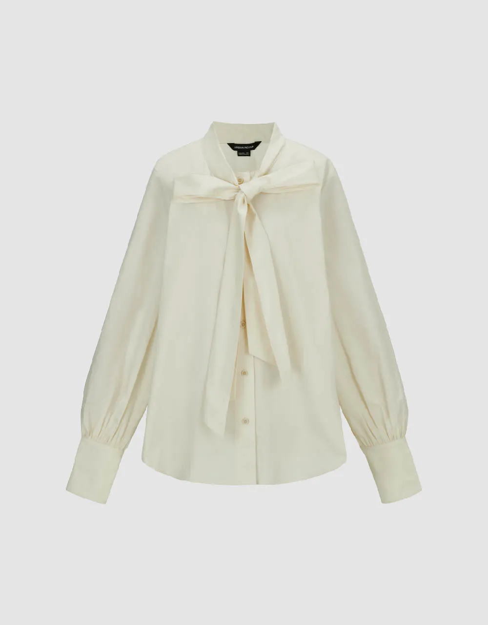 Striaght Loose Shirt With Tie sold by Urban Revivo product image thumbnail 2