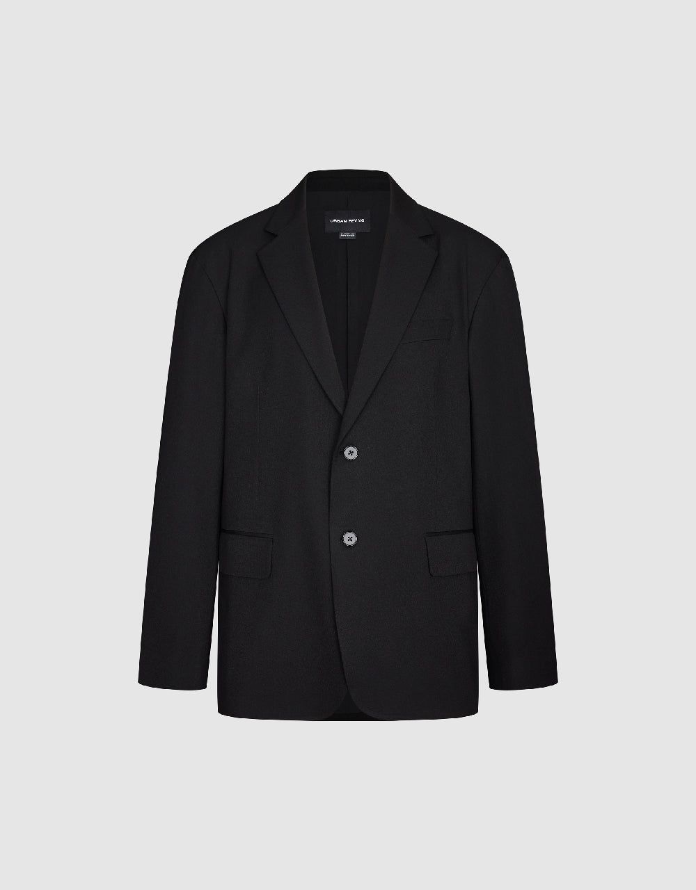 Notch Lapel Tailored Blazer sold by Urban Revivo product image thumbnail 2