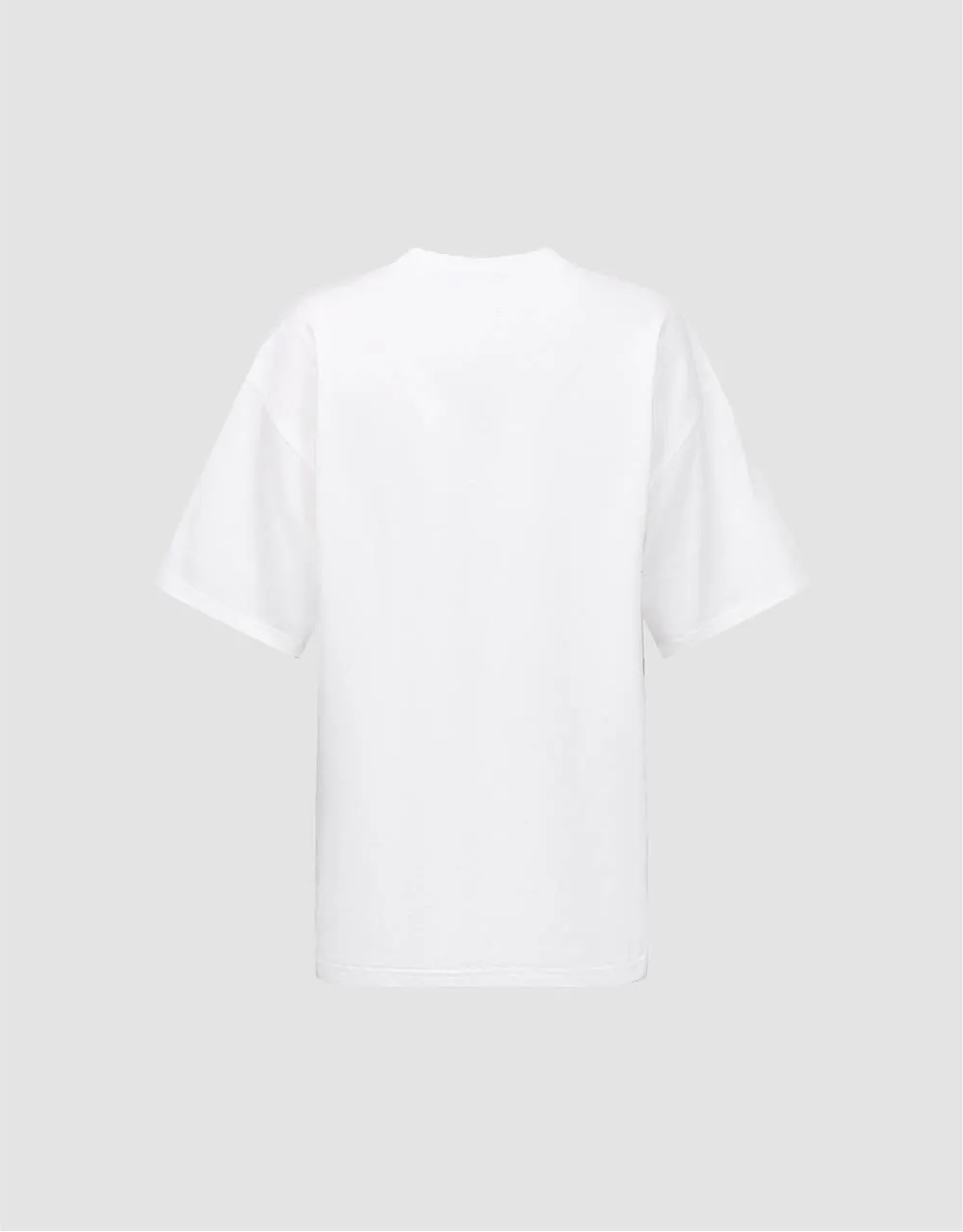Printed Crew Neck Loose T-Shirt sold by Urban Revivo product image thumbnail 5