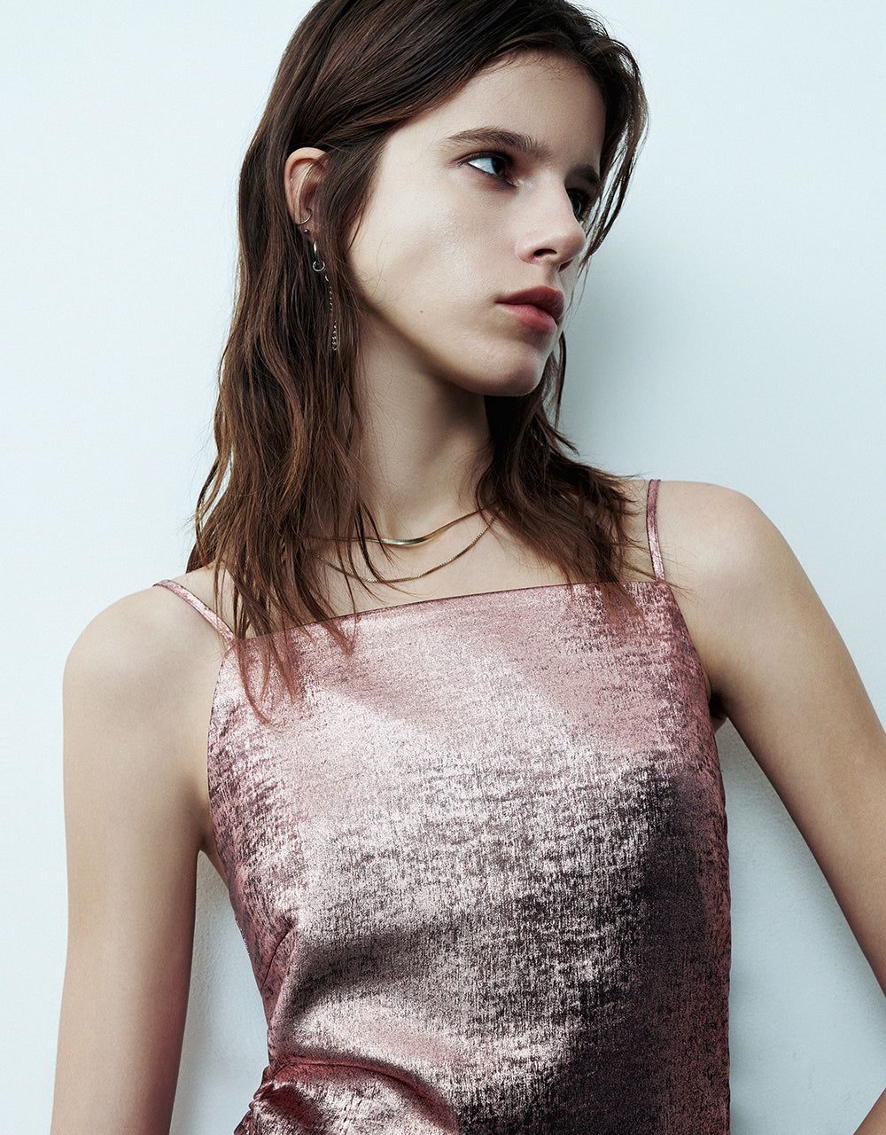 Off-Shoulder Skinny Cami Dress sold by Urban Revivo product image thumbnail 4