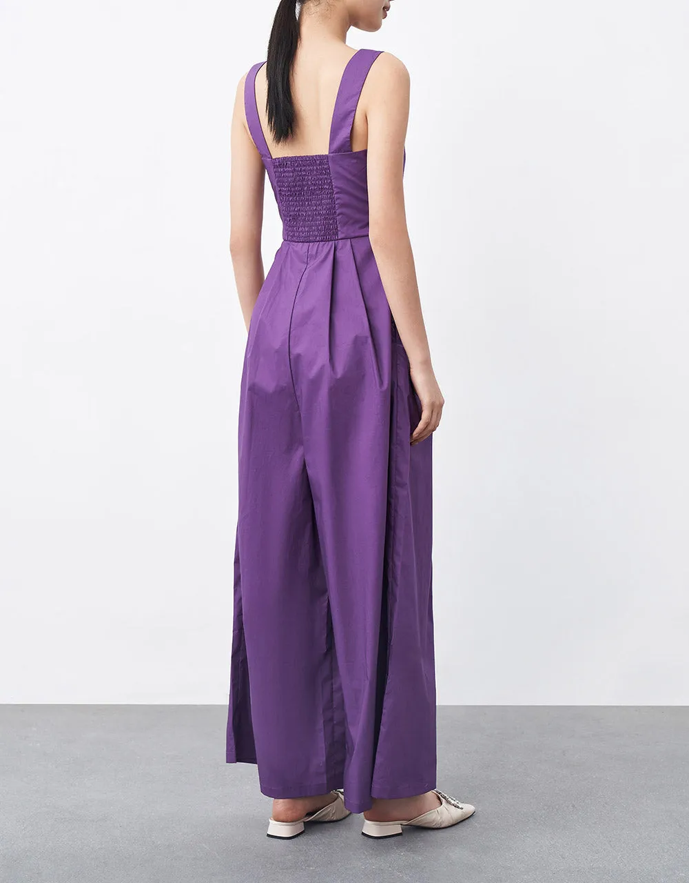 Sleeveless Twist Front Jumpsuit sold by Urban Revivo product image thumbnail 5
