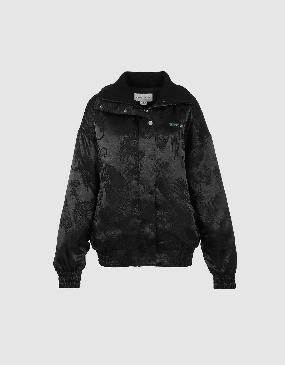 Embossed Press Button Jacket sold by Urban Revivo