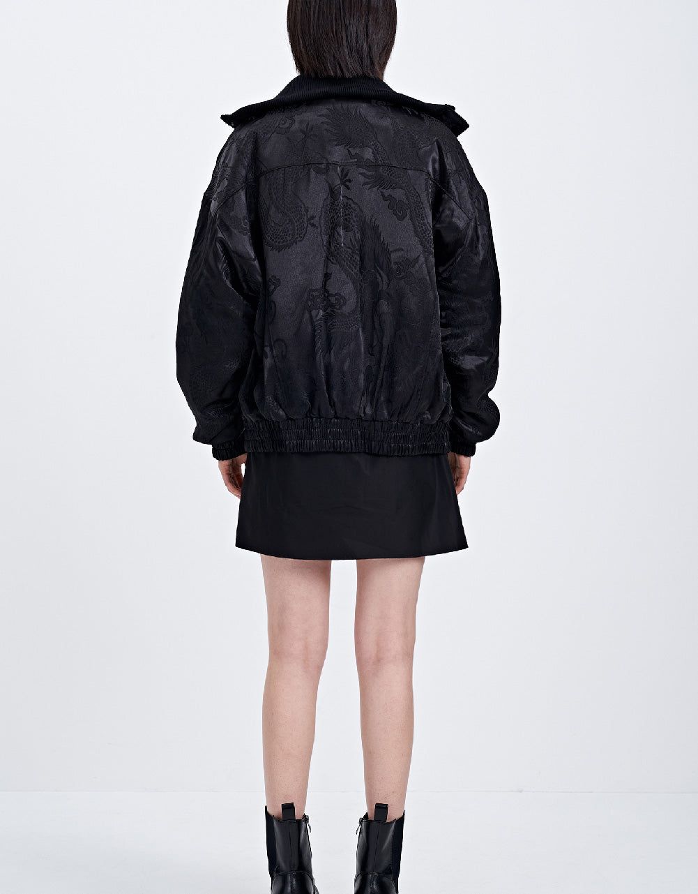 Embossed Press Button Jacket sold by Urban Revivo product image thumbnail 4