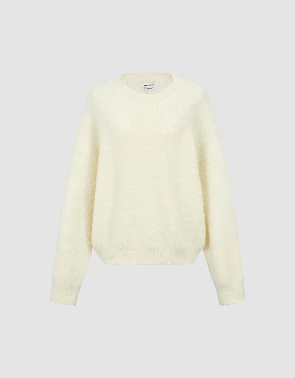 Crew Neck Loose Sweater sold by Urban Revivo product image thumbnail 2