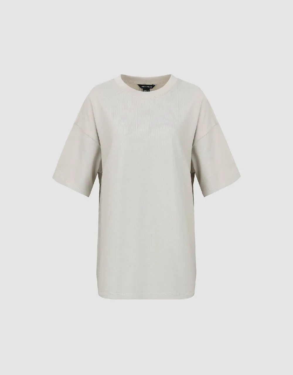 Crew Neck Loose T-Shirt sold by Urban Revivo product image thumbnail 2