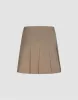 Pleated Mini A-Line Skirt sold by Urban Revivo