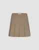 Pleated Mini A-Line Skirt sold by Urban Revivo