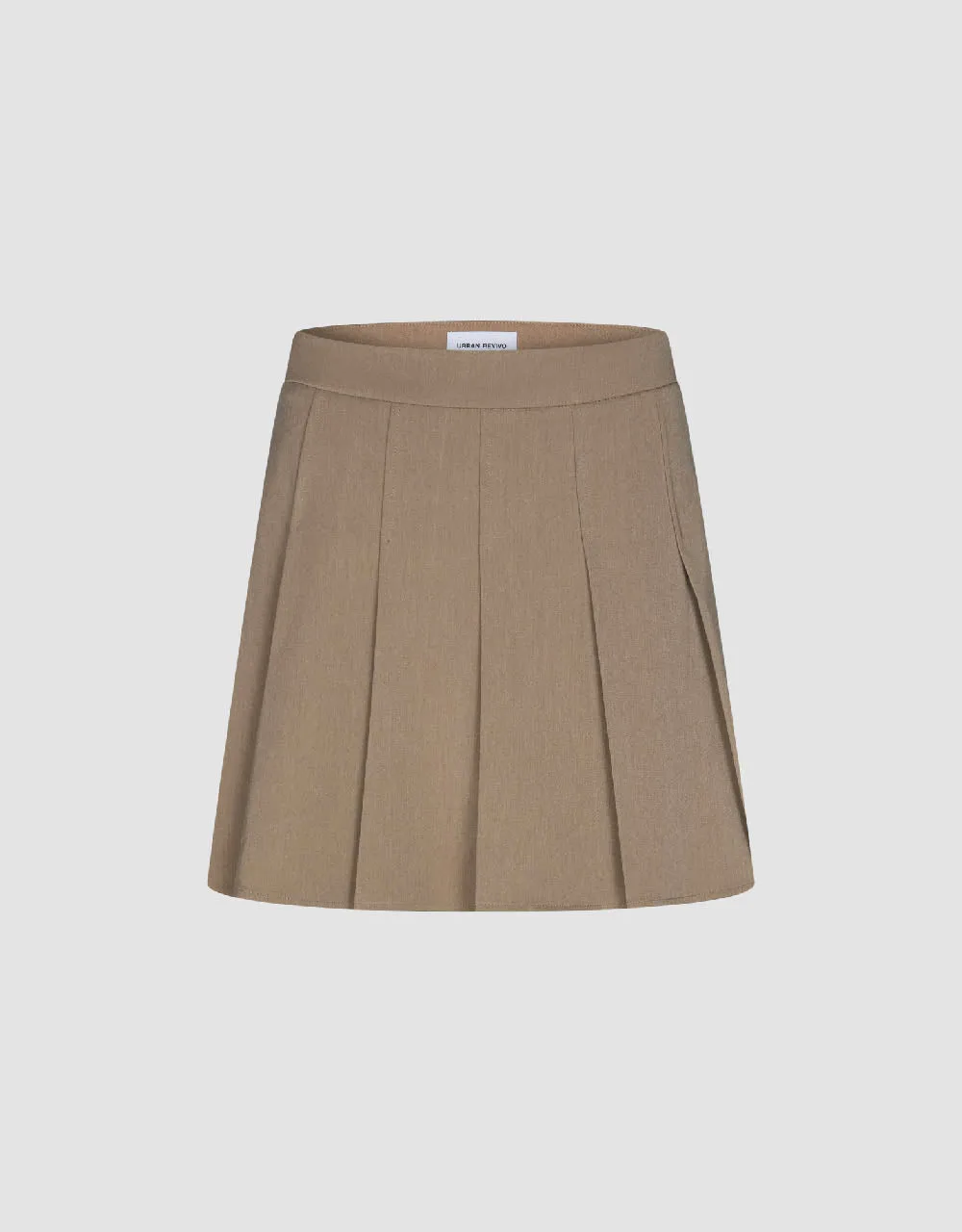 Pleated Mini A-Line Skirt sold by Urban Revivo