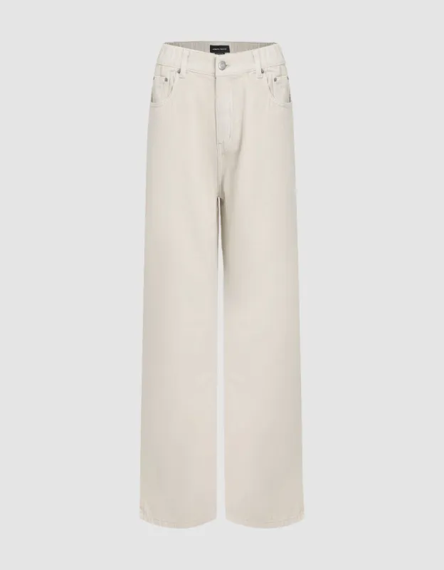 Wide-Leg Jeans sold by Urban Revivo