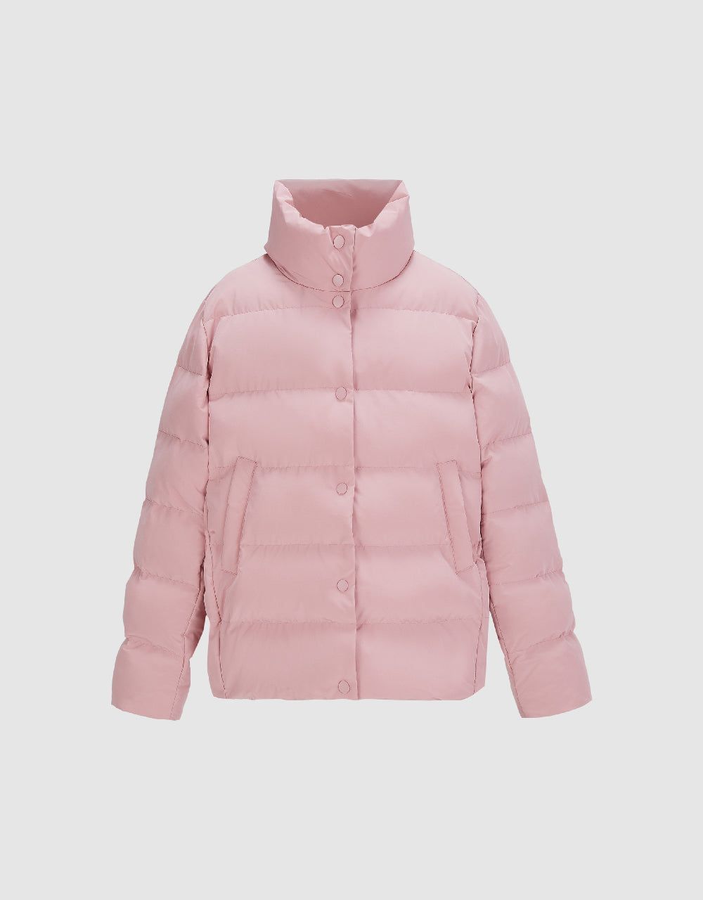 Stand Collar Padded Coat sold by Urban Revivo product image thumbnail 2