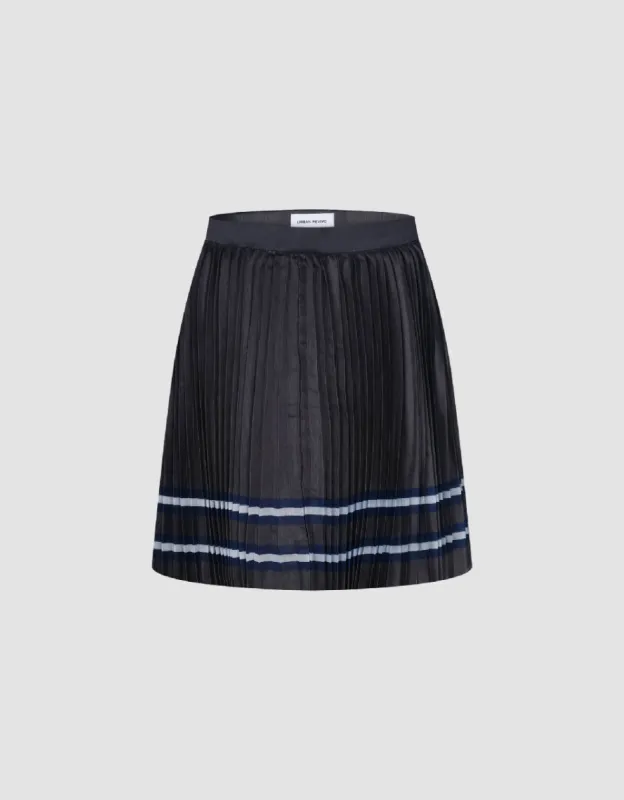 Pleated Mini A-Line Skirt sold by Urban Revivo