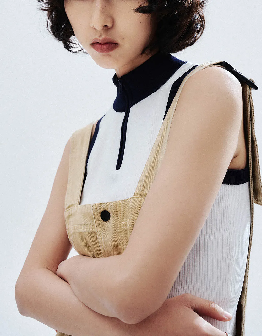 Loose Denim Overall sold by Urban Revivo product image thumbnail 4