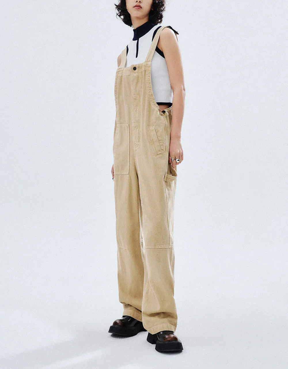 Loose Denim Overall sold by Urban Revivo product image thumbnail 3