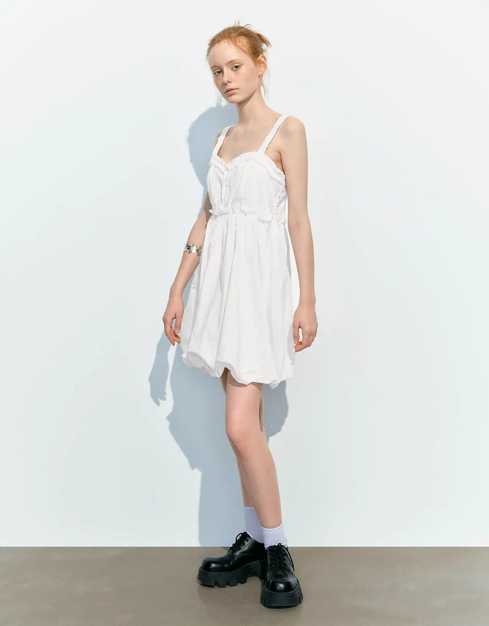 Sleeveless V-Neck A-Line Dress sold by Urban Revivo