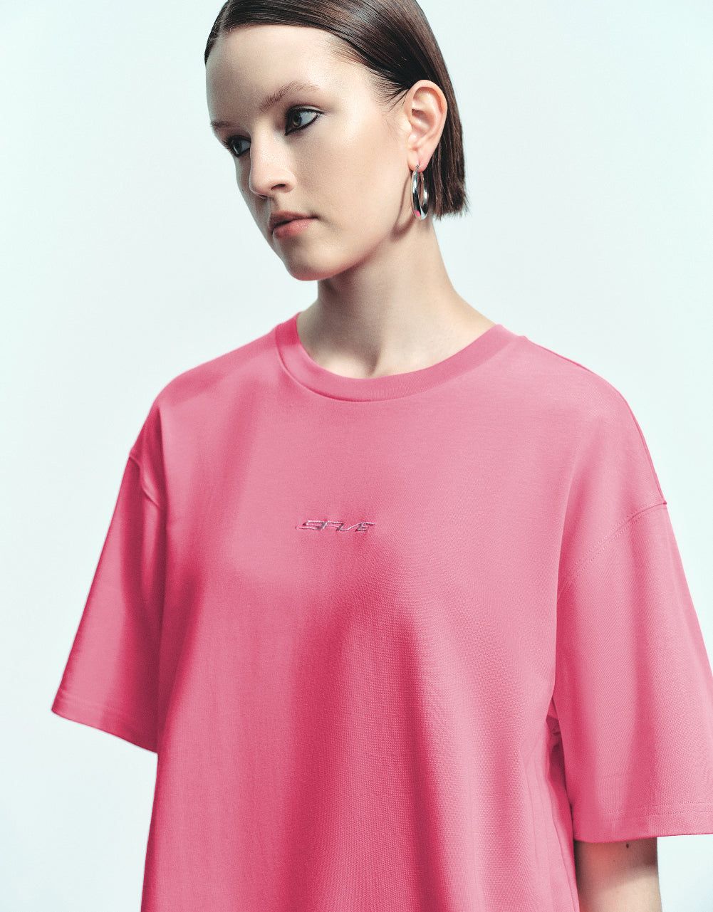 Crew Neck Loose T-Shirt sold by Urban Revivo product image thumbnail 5