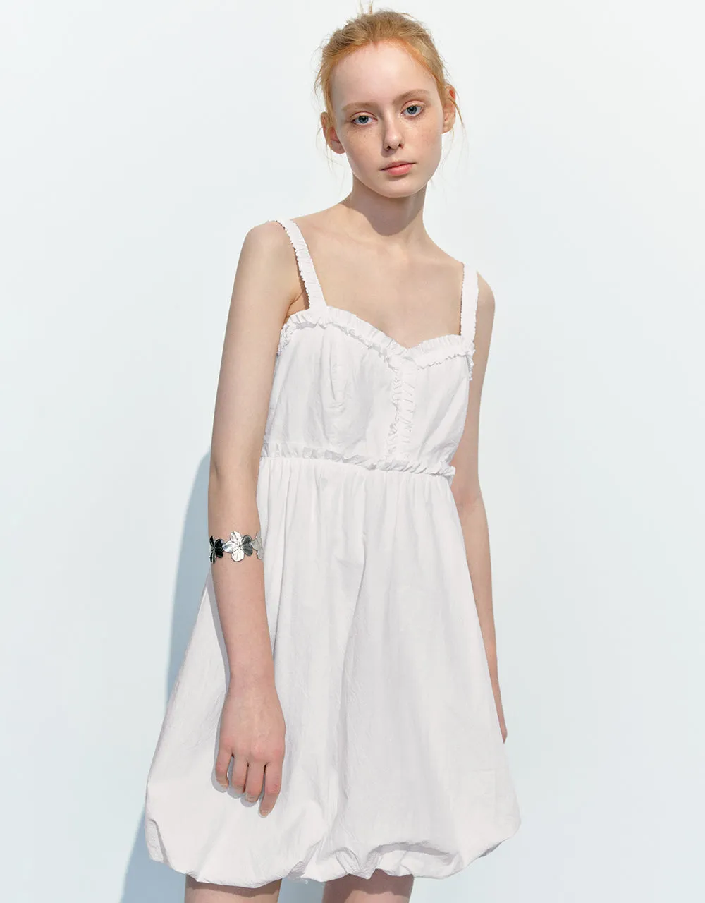 Sleeveless V-Neck A-Line Dress sold by Urban Revivo product image thumbnail 3