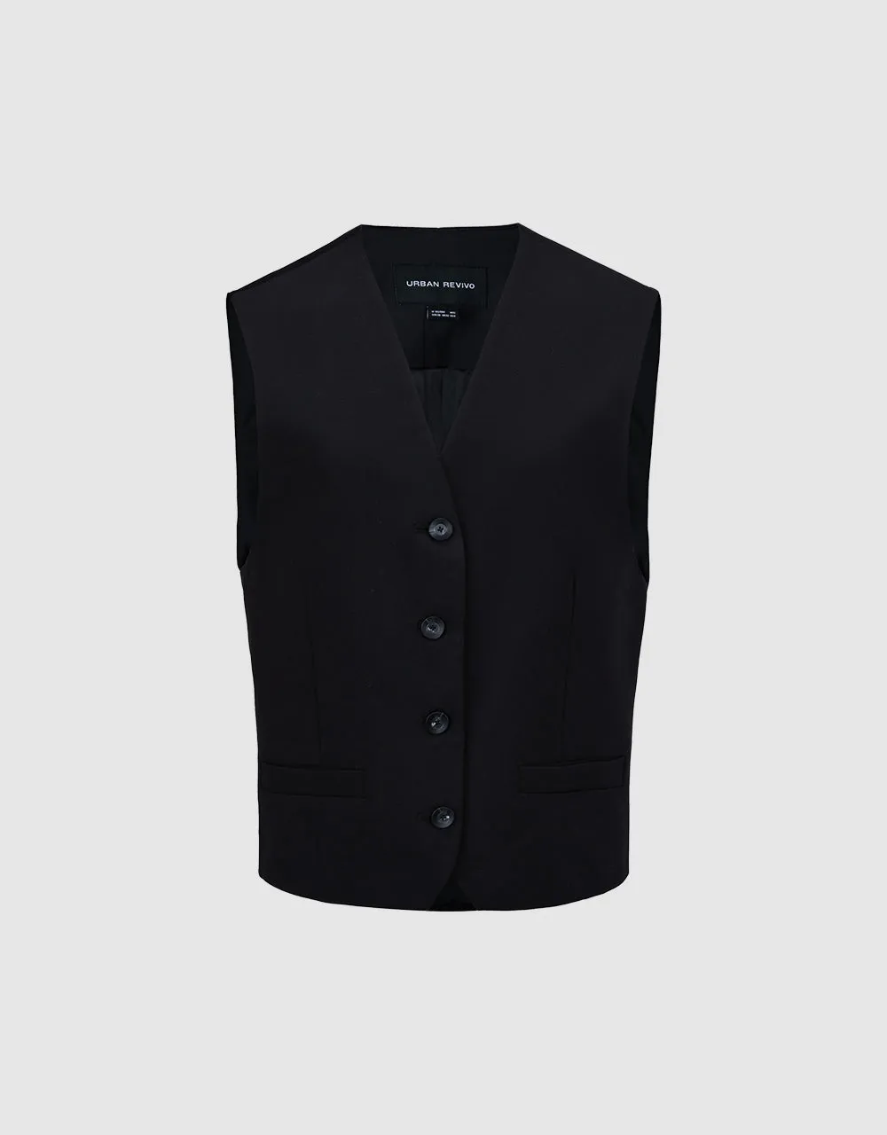 V-Neck Waistcoat sold by Urban Revivo