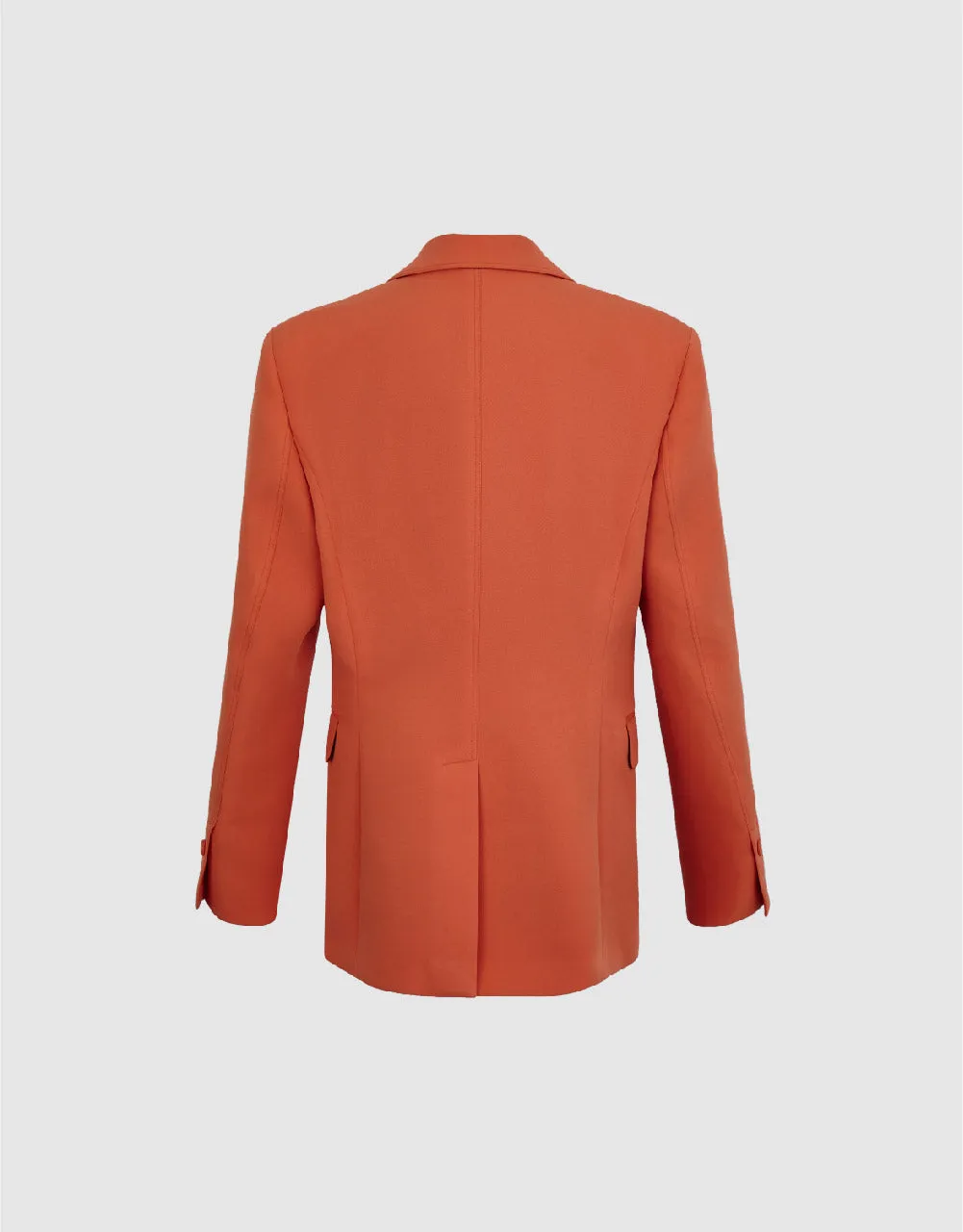 Notch Lapel Straight Blazer sold by Urban Revivo product image thumbnail 5