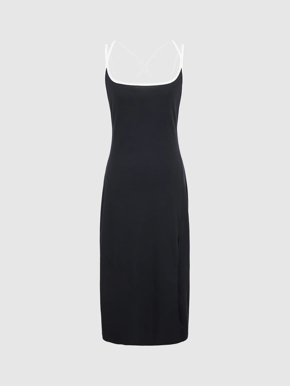 Sleeveless U Neck Skinny Dress sold by Urban Revivo product image thumbnail 2
