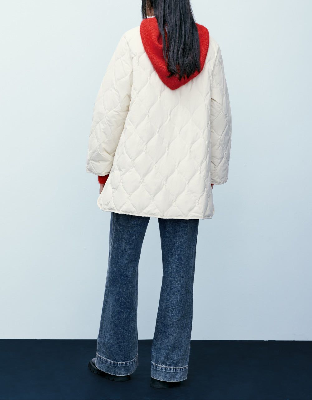 Crew Neck Button Up Puffer sold by Urban Revivo product image thumbnail 4