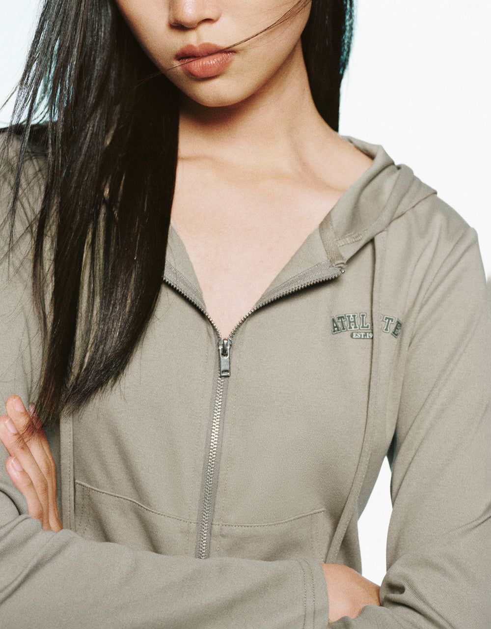 Zipper Front Knitted Jacket sold by Urban Revivo product image thumbnail 5