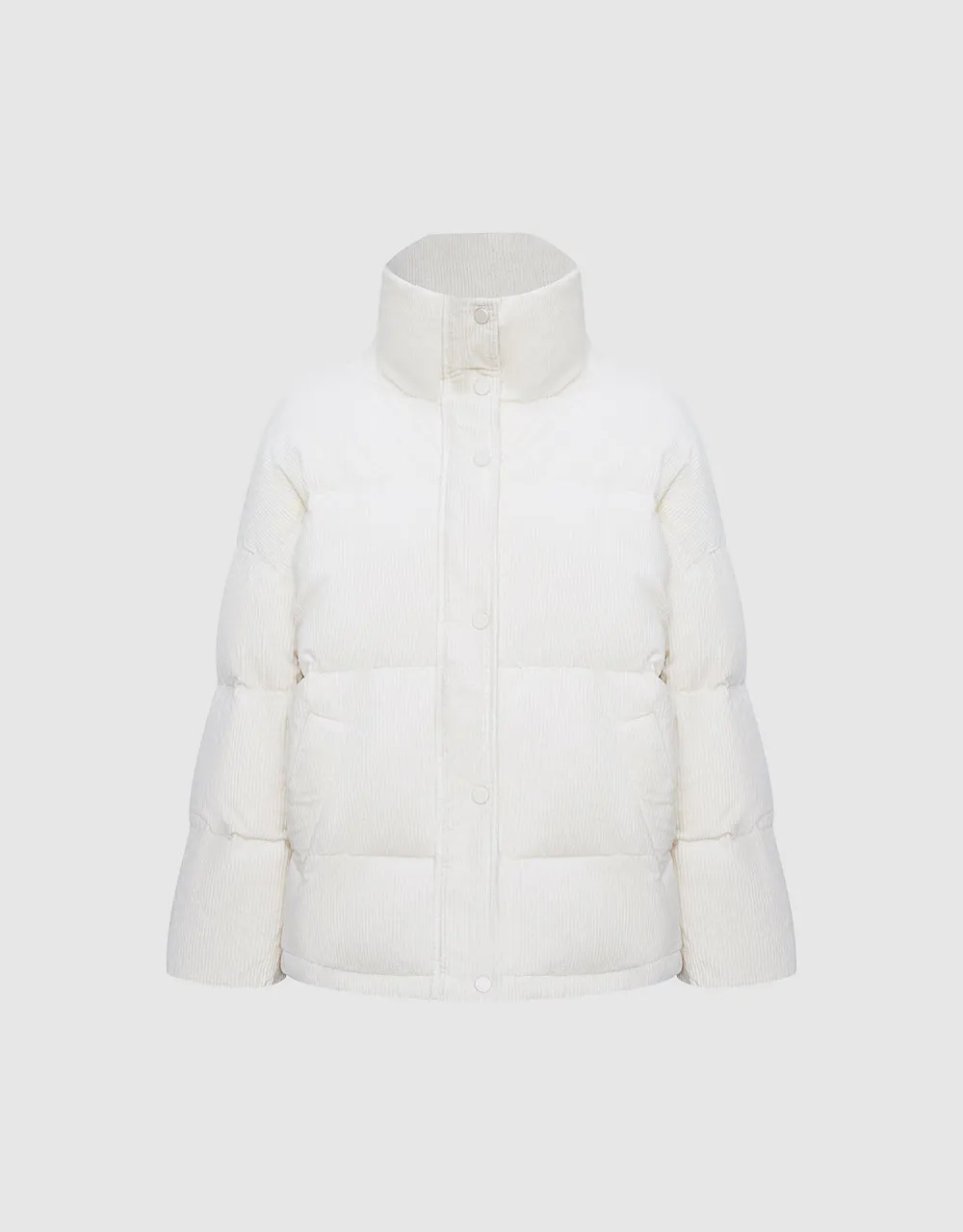 Textured Down Coat sold by Urban Revivo product image thumbnail 2