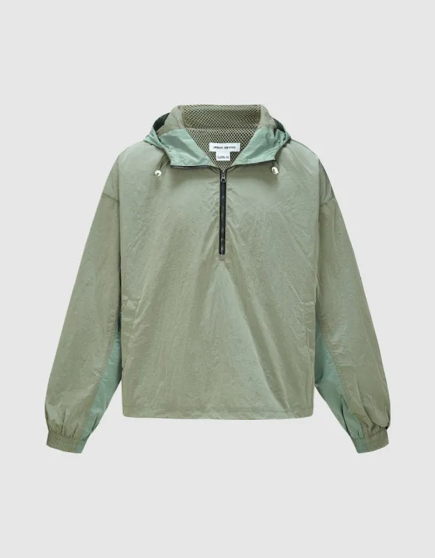 Raglan Sleeve Loose Overhead Shirt sold by Urban Revivo