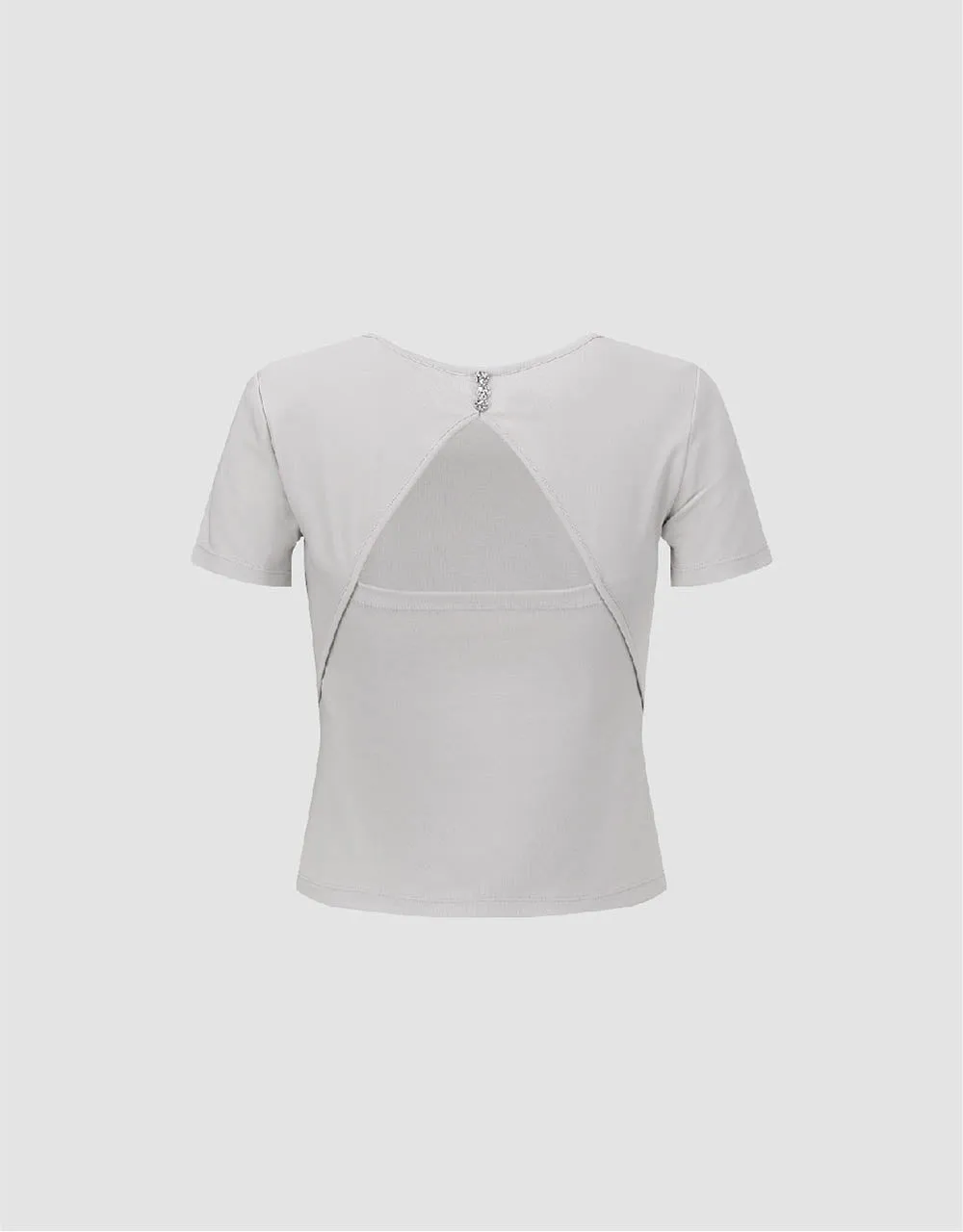 Crew Neck Skinny T-Shirt sold by Urban Revivo product image thumbnail 5