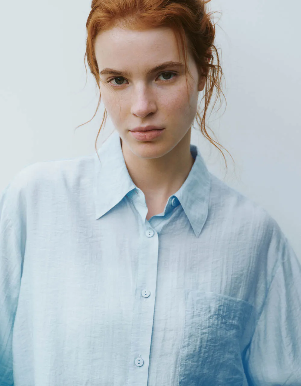 Button Up Straight Shirt sold by Urban Revivo product image thumbnail 4