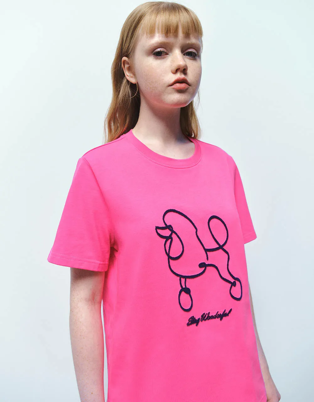 Crew Neck A-Line T-Shirt sold by Urban Revivo product image thumbnail 3