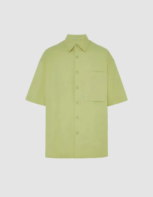 Button Up Loose Straight Shirt sold by Urban Revivo