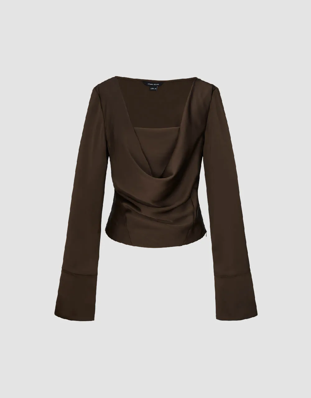 Cowl Neck Overhead Shirt sold by Urban Revivo product image thumbnail 2