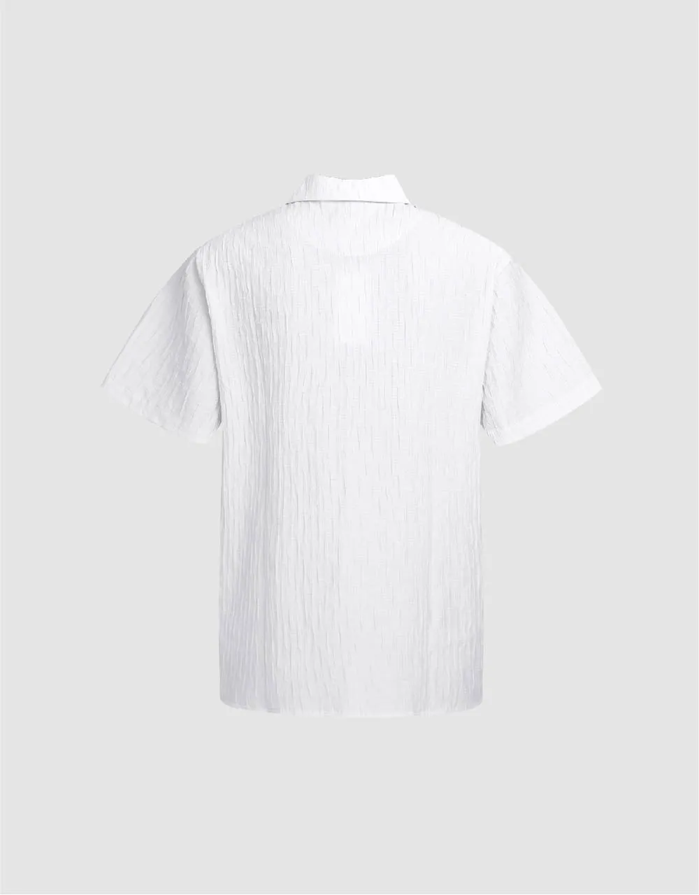 Textured Loose A-Line Shirt sold by Urban Revivo product image thumbnail 5