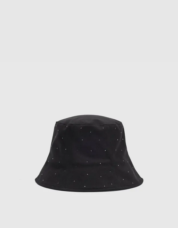 Bucket Hat With Rhinstones sold by Urban Revivo